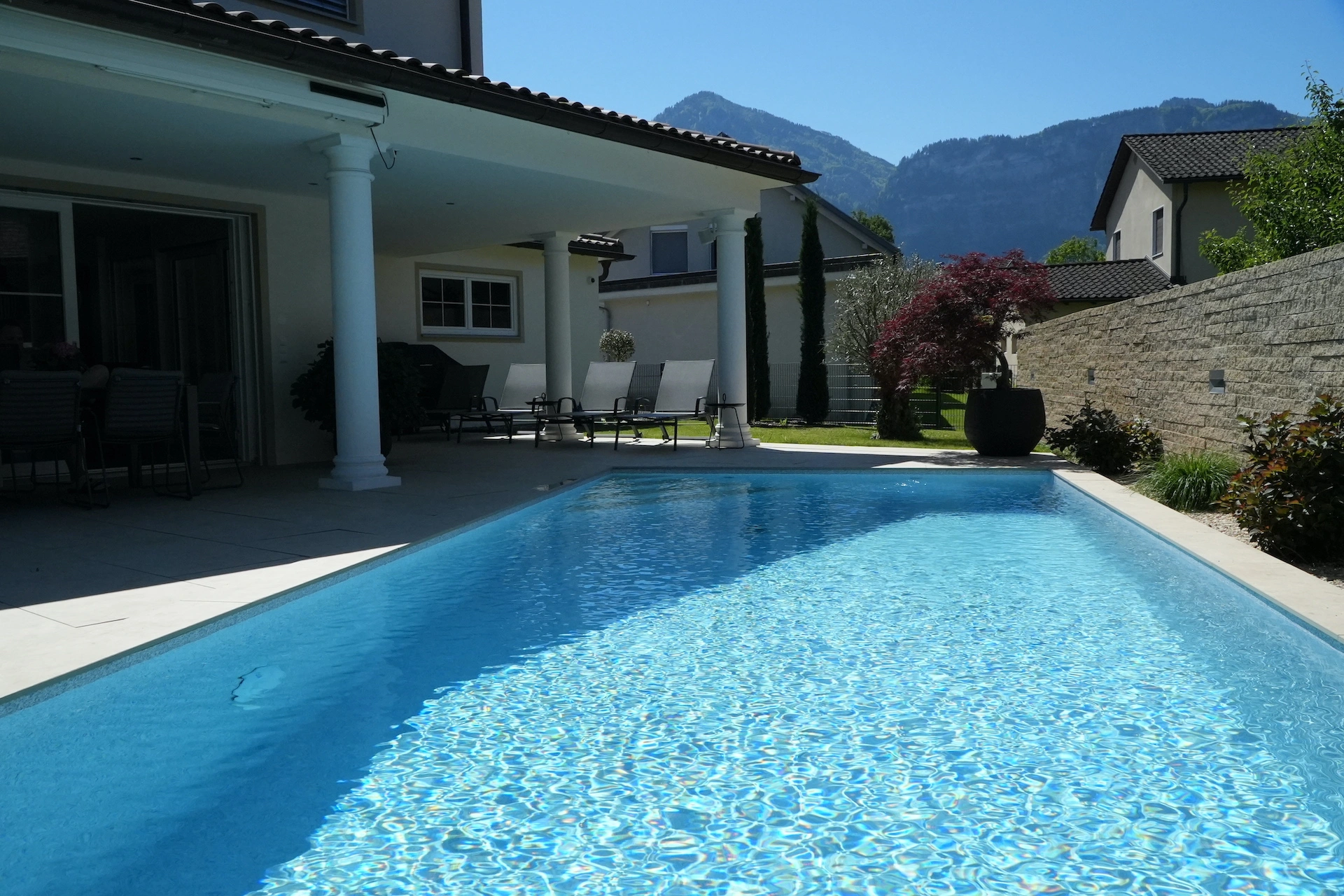 Leistungen der pool.form GmbH in Vorarlberg: Poolbau