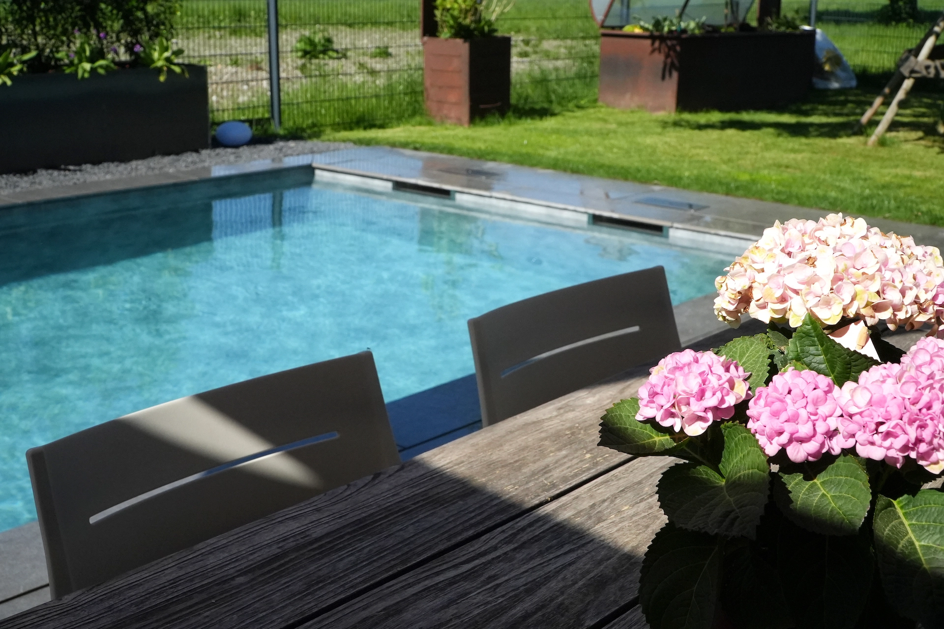 Poolanlage von pool.form in Dornbirn, Vorarlberg